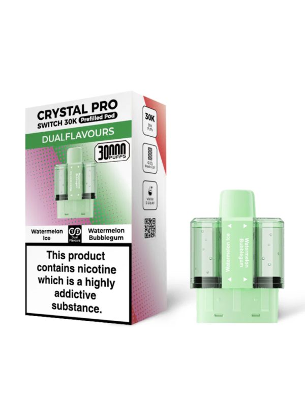 Crystal Pro Switch 30K Puff Refill/Replacement  Pod